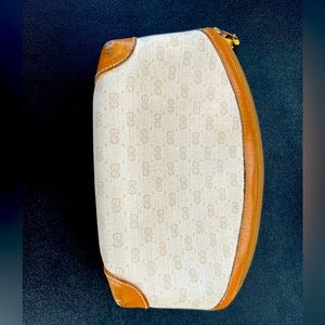 Vintage Gucci makeup bag/pouch